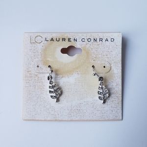 Lauren Conrad Leaf Earrings
